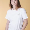 ELSK - SIGNED BASIC WOMEN'S CASUAL T-SHIRT - 001 OPTIC WHITE