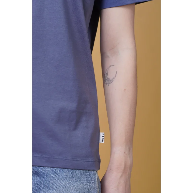 ELSK - SIGNED BASIC WOMEN'S CASUAL T-SHIRT - 109 VINTAGE BLUE