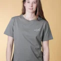 ELSK - SIGNED BASIC WOMEN'S CASUAL T-SHIRT - 216 CASTOR GRAY