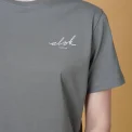 ELSK - SIGNED BASIC WOMEN'S CASUAL T-SHIRT - 216 CASTOR GRAY
