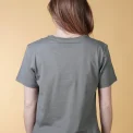 ELSK - SIGNED BASIC WOMEN'S CASUAL T-SHIRT - 216 CASTOR GRAY