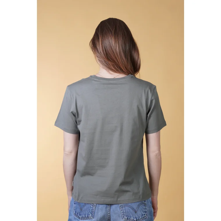 ELSK - SIGNED BASIC WOMEN'S CASUAL T-SHIRT - 216 CASTOR GRAY
