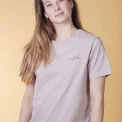 ELSK - SIGNED BASIC WOMEN'S CASUAL T-SHIRT - 604 ASH ROSE