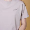 ELSK - SIGNED BASIC WOMEN'S CASUAL T-SHIRT - 604 ASH ROSE