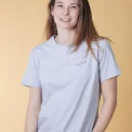 ELSK - SIGNED BASIC WOMEN'S CASUAL T-SHIRT - 106 BLUESKY BLUE