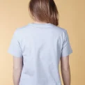 ELSK - SIGNED BASIC WOMEN'S CASUAL T-SHIRT - 106 BLUESKY BLUE