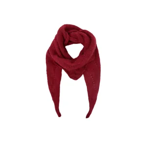 BLACK COLOUR - BCDELL knitted mini scarf - Wine