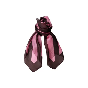 Black Colour - BCNALIRA silk scarf - Winter Rose