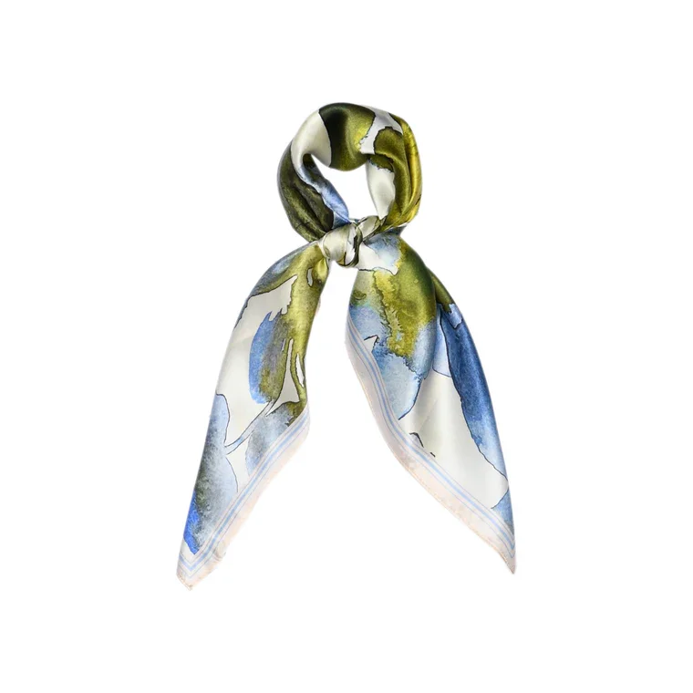 MP DENMARK - Audrey silk scarf - Cream