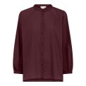 FRAU - Tokyo skjorte - Red Mahogany