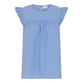 FRAU - Stockholm sl top BD - Hydrangea stripe