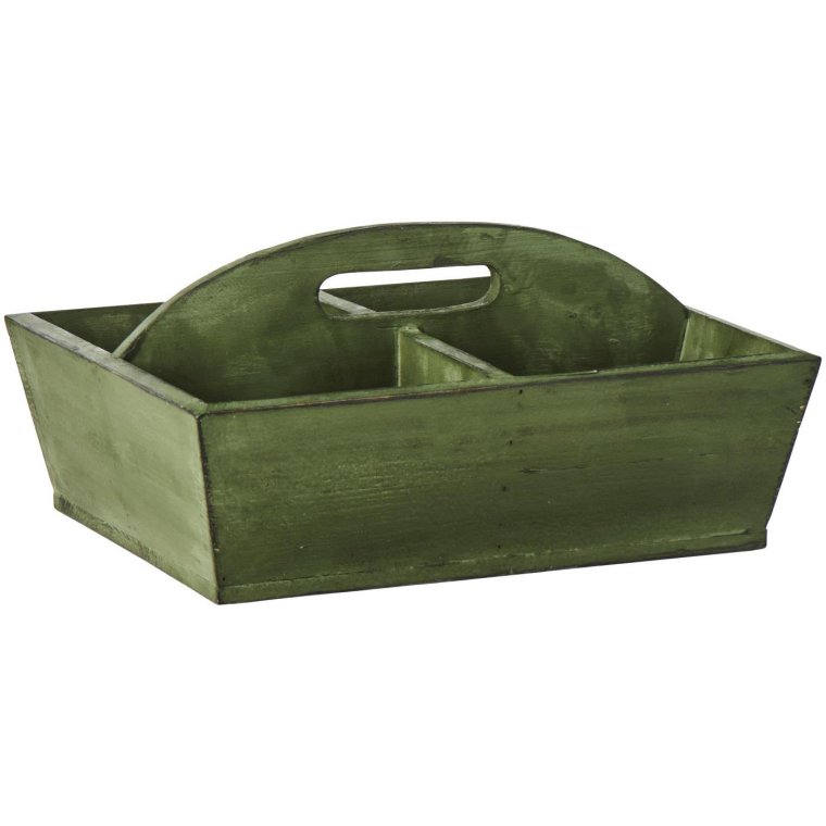 IB LAURSEN - Kasse m/4 rum og hank p� langs
