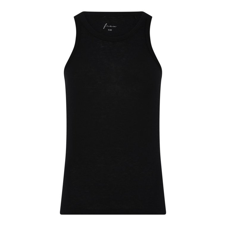 FRAU - Lucca cashmere tank top - Black