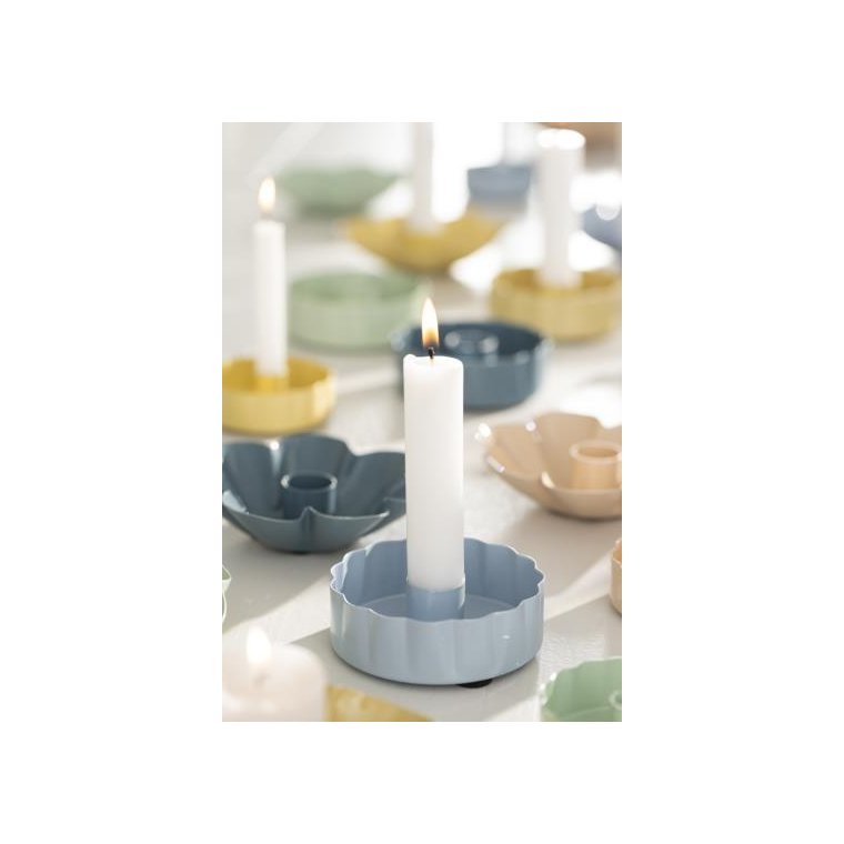 IB LAURSEN - Stage t/2,2 cm lys blget kant