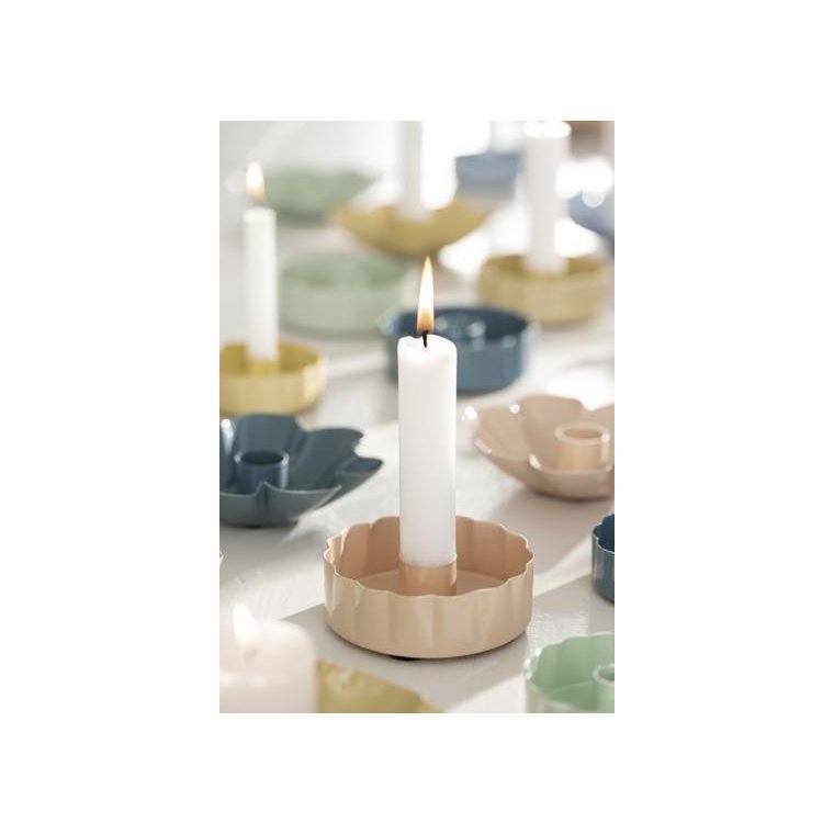 IB LAURSEN - Stage t/2,2 cm lys blget kant