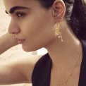 Maanesten - Esta Earrings - Forgyldt
