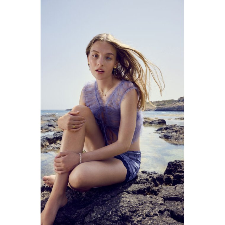 Maanesten - Marylyn Earrings - Forgyldt