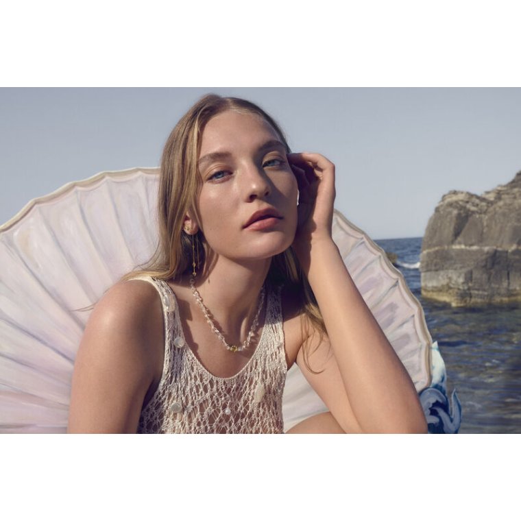 Maanesten - Bonadea Necklace - Forgyldt