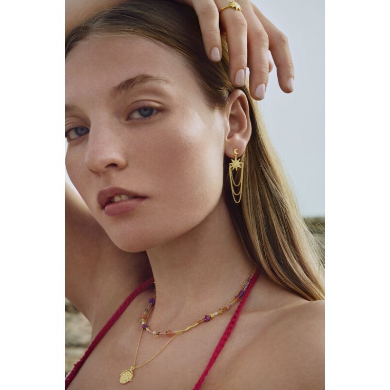 Maanesten - Emerie Earrings - Forgyldt