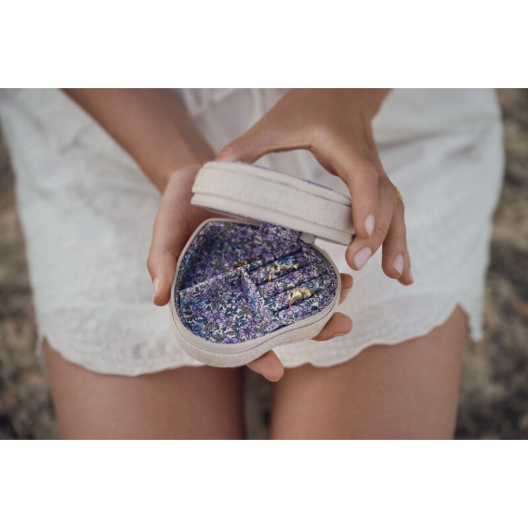 Maanesten - Heart Jewelry Box Sand