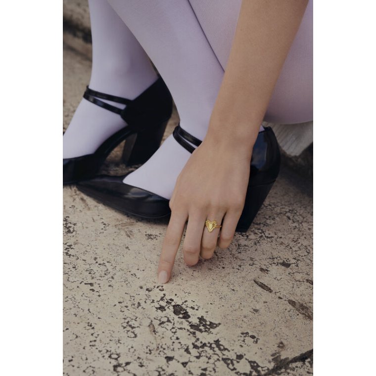 Maanesten - Abra Ring - Forgyldt