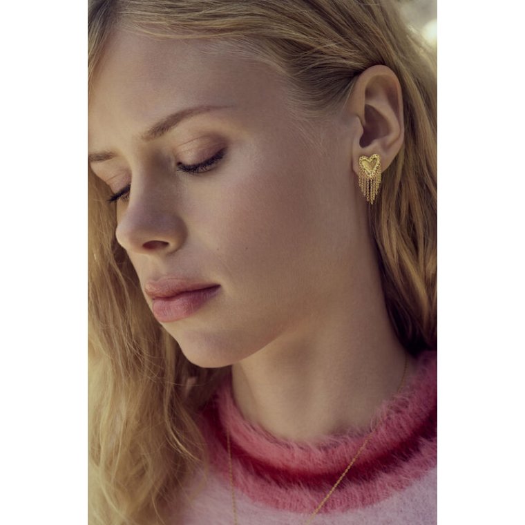 Maanesten - Giulietta Earrings - Forgyldt