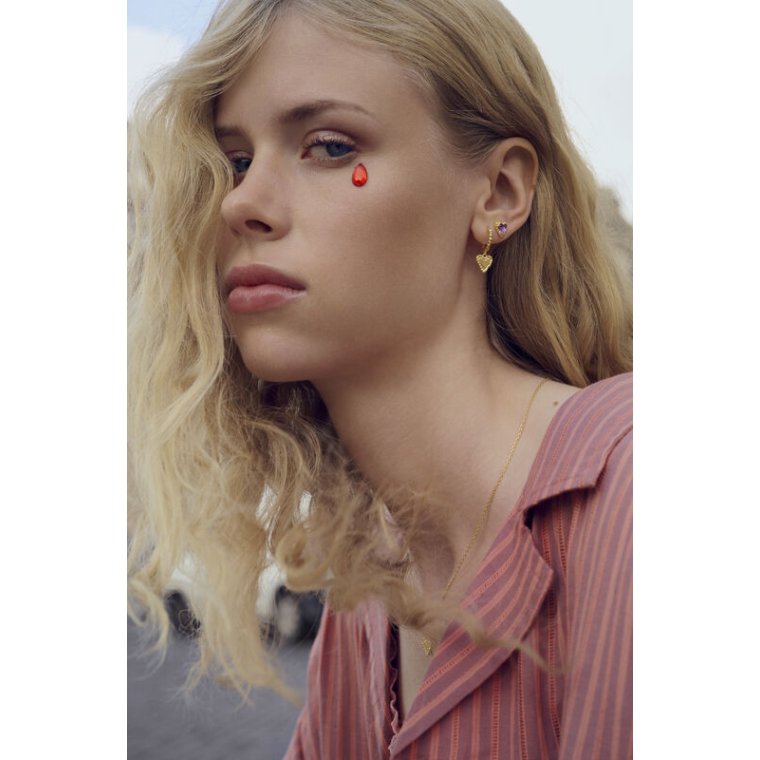 Maanesten - Rosalinde Earrings - Forgyldt