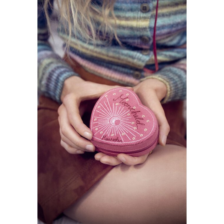 Maanesten - Heart Jewelry Box Pink