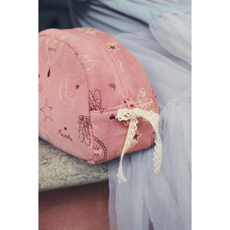 Maanesten - Makeup Bag Medium Pink Theatre Magic