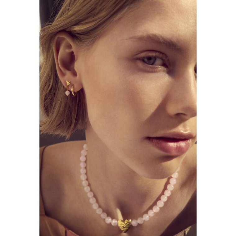 Maanesten - Ingrid Earrings - forgyldt