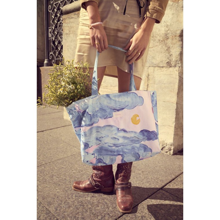 Maanesten - Moonshine Rose Big Canvas Totebag