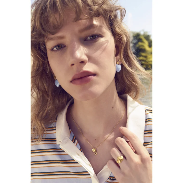 Maanesten - Penny Blue Lace Earring