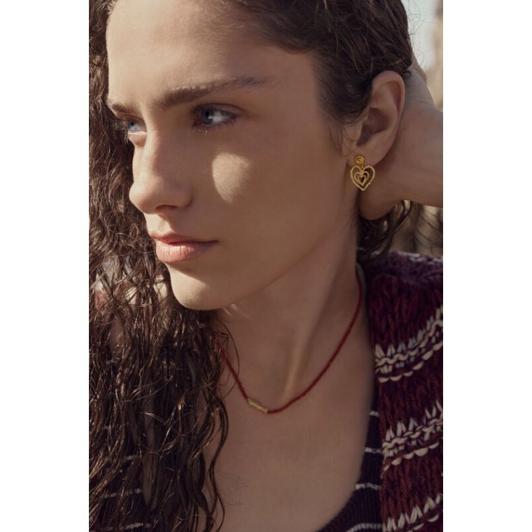 Maanesten - Beate Earring - Forgyldt