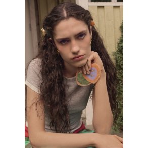 Maanesten - Genie Pocket Mirror - Papaya