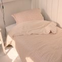 Maanesten - Duvet & Pillowcase set  - Summer Stripe Peach
