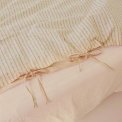 Maanesten - Duvet & Pillowcase set  - Summer Stripe Peach