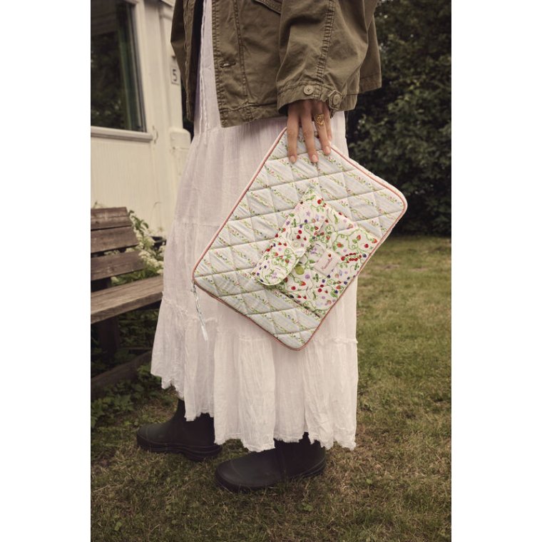 Maanesten - Alesea Computer - Sleeve - Summer Stripes Blue