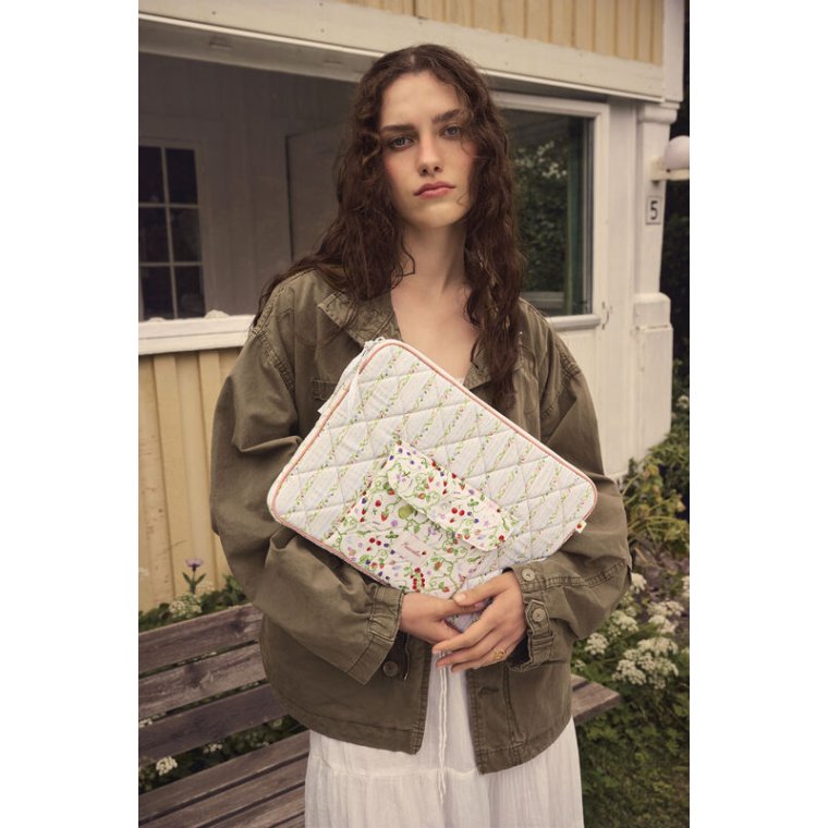 Maanesten - Alesea Computer - Sleeve - Summer Stripes Blue