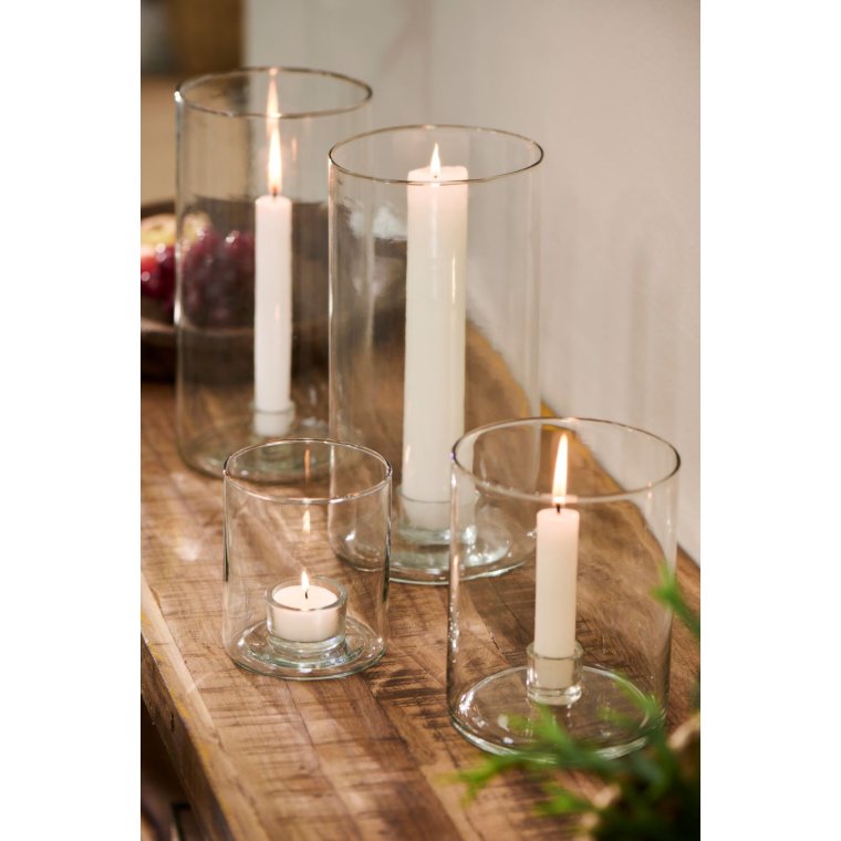 IB LAURSEN - Stage glas t/fyrfadslys m/fast indsats			