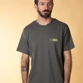 ELSK - EARTH KARMA BRUSHED T-SHIRT - 222 GRANITE GREEN -  - UNISEX