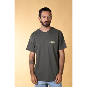 ELSK - EARTH KARMA BRUSHED T-SHIRT - 222 GRANITE GREEN -  - UNISEX