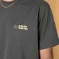 ELSK - EARTH KARMA BRUSHED T-SHIRT - 222 GRANITE GREEN -  - UNISEX