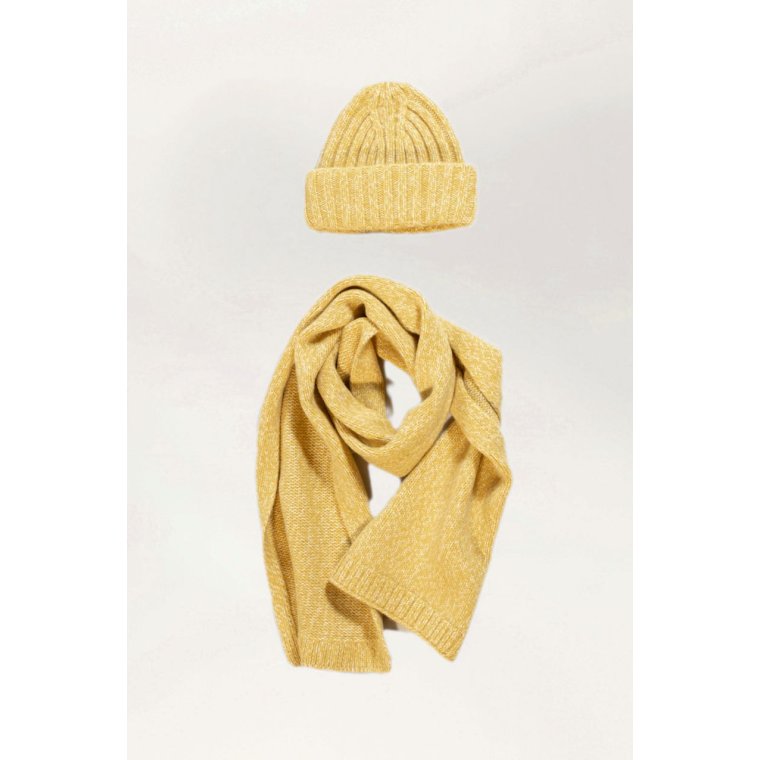Blue - Cagla twist Beanie - Safran