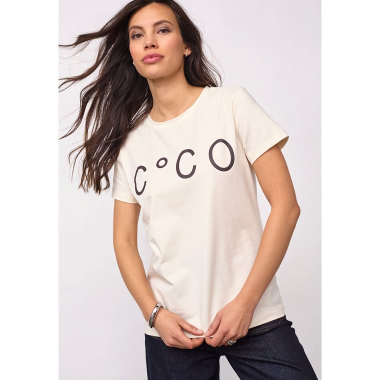 Co`couture - 33200 SignatureCC New Tee - Pearl