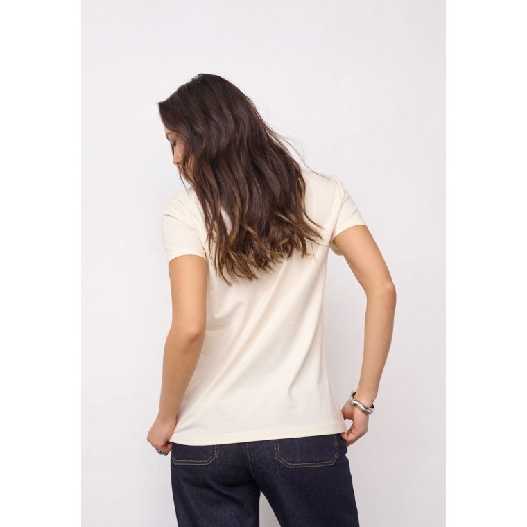 Co`couture - 33200 SignatureCC New Tee - Pearl