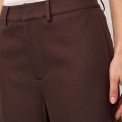 Co`couture - LunaCC Wide Pant - Dark Brown