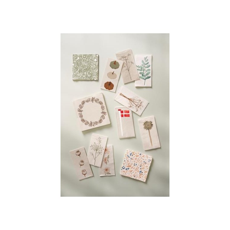 IB LAURSEN - Serviet olivengren 16 stk pr pakke