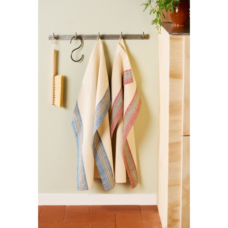 IB LAURSEN - Knagerkke m/5 knager rustfri stl-look