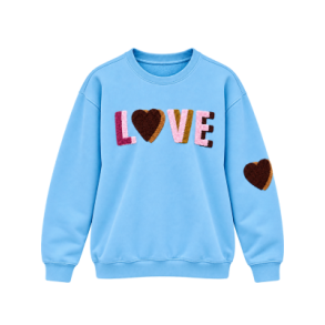 LULU�S LOVE - Love sweatshirt multi double - Cool Blue