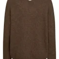 MOS MOSH - MMThora V-Neck Knit - Rain Drum	